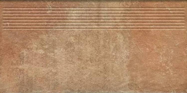 Ступень Paradyz Scandiano Rosso Stopnica Prosta 30x60