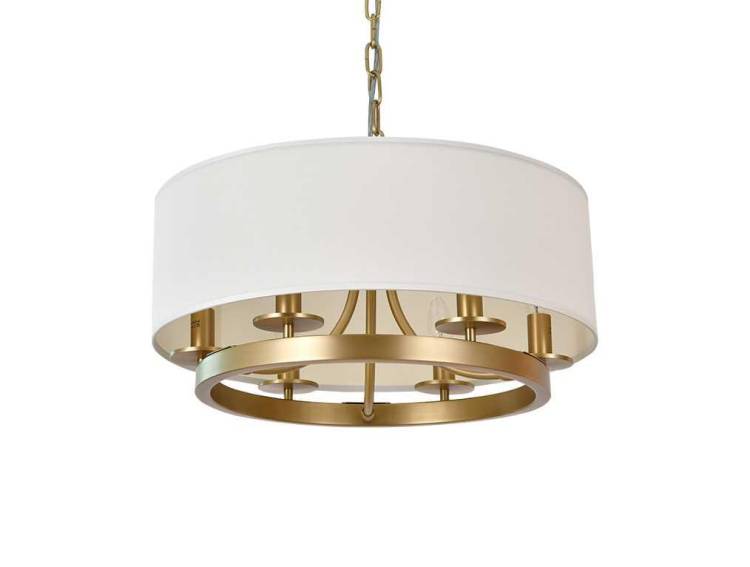 Подвесная люстра Newport Sara 3556/С brass