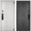 Входная стальная дверь Torex CYBER PRO PP 1744130 ПВХ Бетон известковый/ПВХ Бетон темный 2050x880