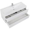Тумба с раковиной Belbagno Albano ALBANO-1200-2C-SO-BL 120x45x50 Bianco Lucido подвесная с двумя выкатными ящиками фото 7
