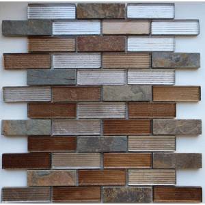 Мозаика LeeDo Naturelle 8 Alcantara Ruggine (2.3x7.3) 26x29.8 Мозаика LeeDo Naturelle 8 Alcantara Ruggine (2.3x7.3) 26x29.8