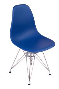 Стул Bradex Home Eames RF 0847 синий с металлическими ножками