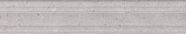 Бордюр Kerama Marazzi Риккарди BLF010R серый светлый матовый структура обрезной 40x7.3