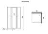 Душевая кабина Niagara Promo P90/13Q/MT/BK 90x90x200 фото 11