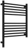 Полотенцесушитель электрический Сунержа Богема 3.1 31-6004-6050 прямой, Матовый чёрный, 60x50