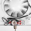 Вытяжной вентилятор Royal Thermo Sunrise RAFR 100 P с тяговым выключателем фото 7