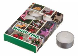 Набор из 6 свечей ароматических АРТИ-М 348-474 Magic time (4x2 см)