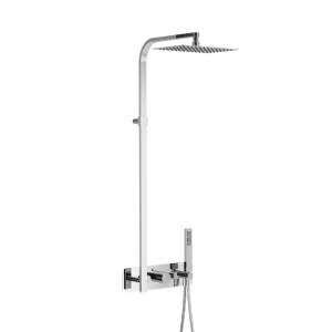 Душевая система Excellent Krotos Chrome AREX.8081CR хром, встраиваемая, с термостатом