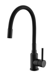 Смеситель для кухни Alveus Flexa 1147056 Black Matt