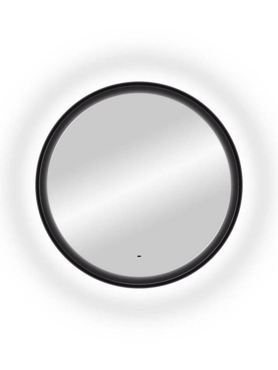 Зеркало Continent Planet Black ЗЛП683 D1000 с бесконтактным сенсором ,черный