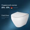 Унитаз подвесной AM.PM Spirit V2.0 C701700MWSC FlashClean с сиденьем микролифт, белый матовый фото 8
