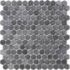 Мозаика Natural Steppa STP-GR009-HEX Hexagon (2.5x2.5) 30x30