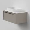 Тумба с раковиной La Fenice Elba Cappuccino NFNC-01-ELB-C-80-3-M-GG бежевая матовая, 80 см
