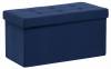Банкетка-сундук Leset Леда 4687205442208 Темно-синяя Velutto 26