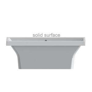 Ванна из искусственного камня Астра-Форм Капри Solid Surface 01010087 180x79.9 белая матовая