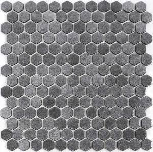 Мозаика Natural Steppa STP-GR009-HEX Hexagon (2.5x2.5) 30x30