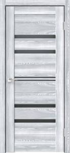 Дверное полотно экошпон VellDoris XLINE 6 VD016723 Лакобель черное 600x2000