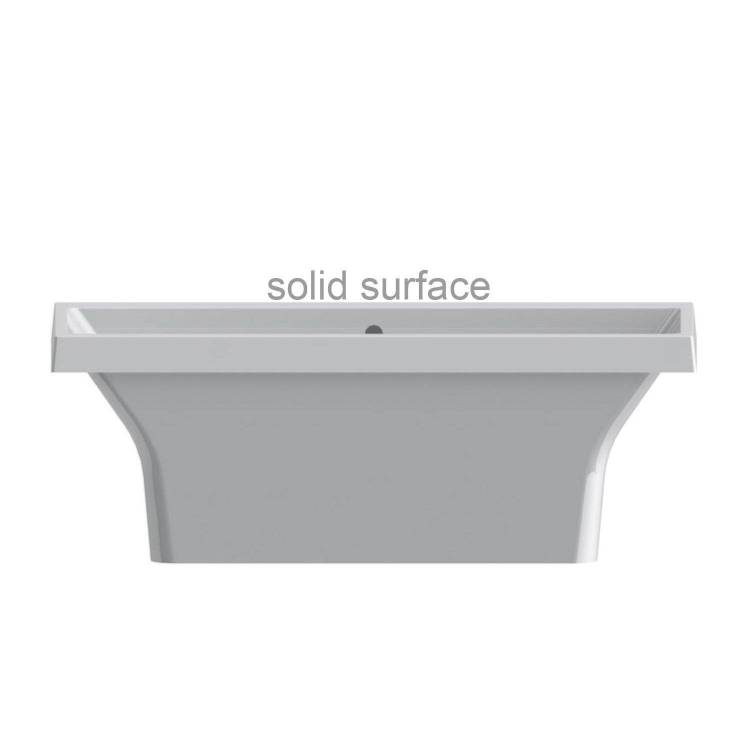 Ванна из искусственного камня Астра-Форм Капри Solid Surface 01010087 180x79.9 белая матовая