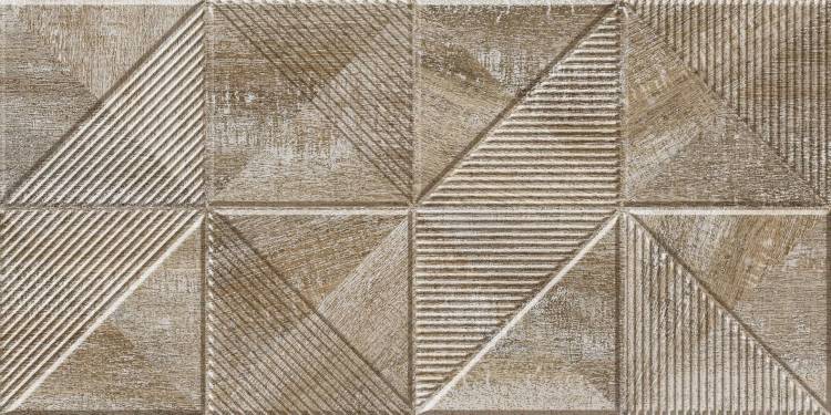 Декор Beryoza Ceramica Астерия 1 коричневый 30x60