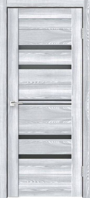 Дверное полотно экошпон VellDoris XLINE 6 VD016723 Лакобель черное 600x2000