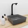 Раковина Uperwood Square 291020211 графит, 39x39 фото 2