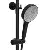 Душевая стойка Elghansa Radiant 6747157-2X-Black с термостатом, черная фото 3