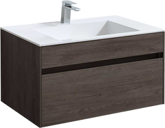 Тумба для комплекта Vincea Chiara 80 VMC-2C800RO подвесная, темный дуб