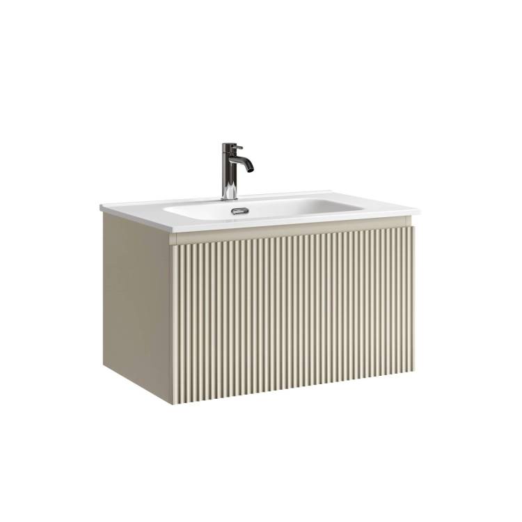 Тумба с раковиной Sancos Snob R 1.0 Beige Soft, 70x42.6