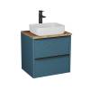 Тумба под раковину Veneciana Torno 65 56524 сине-зеленый матовый