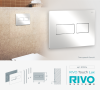 Кнопка смыва Rivo Touch lux 301004 белый фото 2