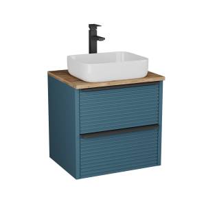 Тумба под раковину Veneciana Torno 65 56524 сине-зеленый матовый
