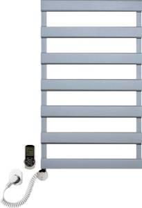 Полотенцесушитель электрический Luxrad Scala New 065440 84х50 L, серый, терморегулятор selmo smart programm с пультом