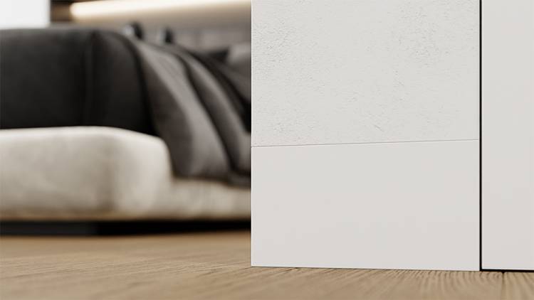 Вставка МДФ ФЕСО 10-13-17 грунтованная 2050x100x12.5