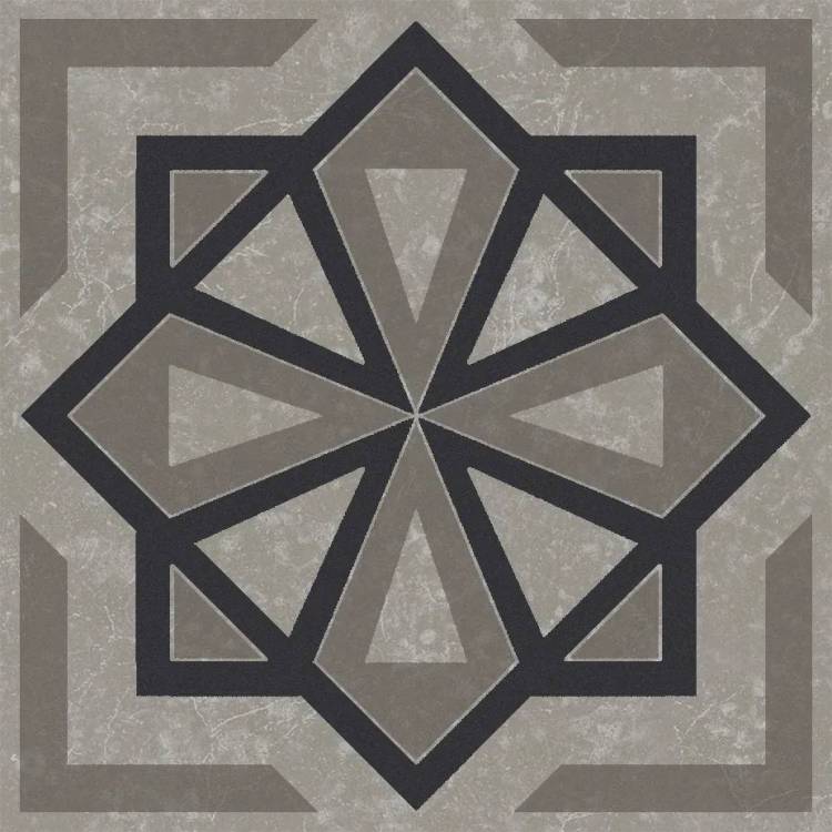 Декор Kerama Marazzi Касабланка KMD3STA051GN серый матовый 9.8x9.8