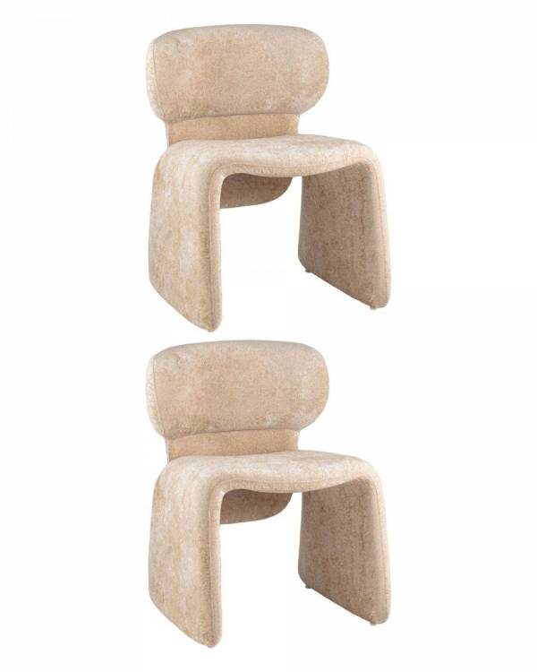 Кресло Stool Group Naree FDC3118 F4-7 X2 Бежевый 2 шт.