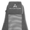 Кресло компьютерное Tetchair Aviator PLT metalBL 25109 серый, KUB 05/W-12, ткань фото 7
