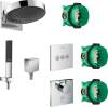 Душевой комплект Hansgrohe Rainfinity 250 (3 jet) 26232000 + 26857000 + 26455000 + 15761000 + 15764000
