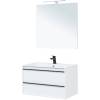 Тумба с раковиной Aquanet Lino 90 271949 подвесная, белый матовый фото 9