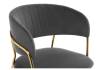 Стул Woodville Kamelia 11777 grey / gold фото 3