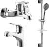 Душевой комплект Bravat Eco F00313C 2 смесителя + душевой гарнитур