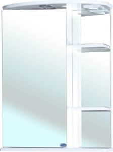 Зеркало-шкаф Bellezza Нарцисс 55 L, с подсветкой