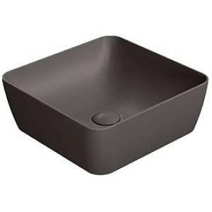 Раковина GSI Nubes 903816 38 см, коричневая матовая