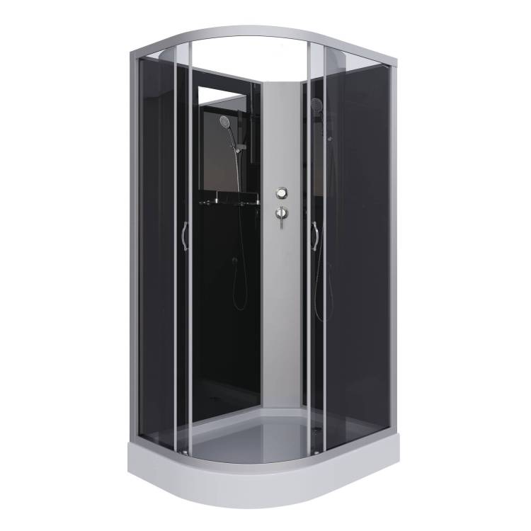 Душевая кабина Niagara Classic NG-3512-14RBK (1200x800x2000) с низким поддоном (13см)