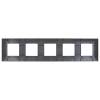 Рамка 5-постовая IEK Skandy SK-M52-K53 графит фото 3