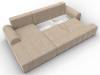 Диван угловой Лига Диванов Лига-080 134745L Бежевый фото 7