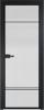 Межкомнатная дверь Profil Doors 4 AX цвет профиля Черный, стекло безопасное 6 мм мору осветленное 800x2000