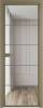 Межкомнатная дверь Profil Doors 5 AX цвет профиля Шампань, стекло безопасное 6 мм прозрачное 600x2000