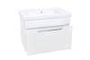 Тумба с раковиной Bellezza Грейс 70 1 ящ. Белый фото 2