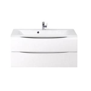 Тумба с раковиной BelBagno Marino 100 bianco lucido, подвесная
