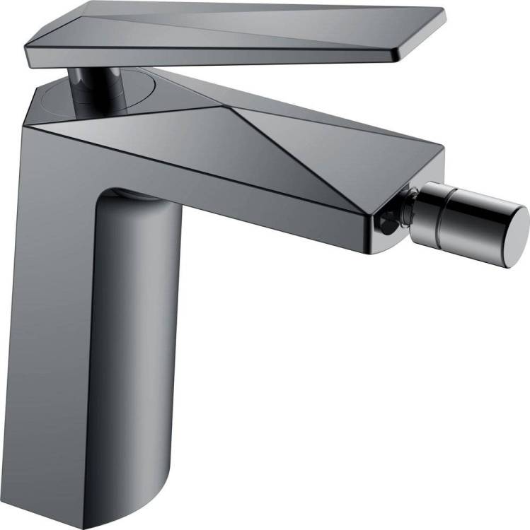 Смеситель для биде Boheme Venturo 376-SGM shine gun metall